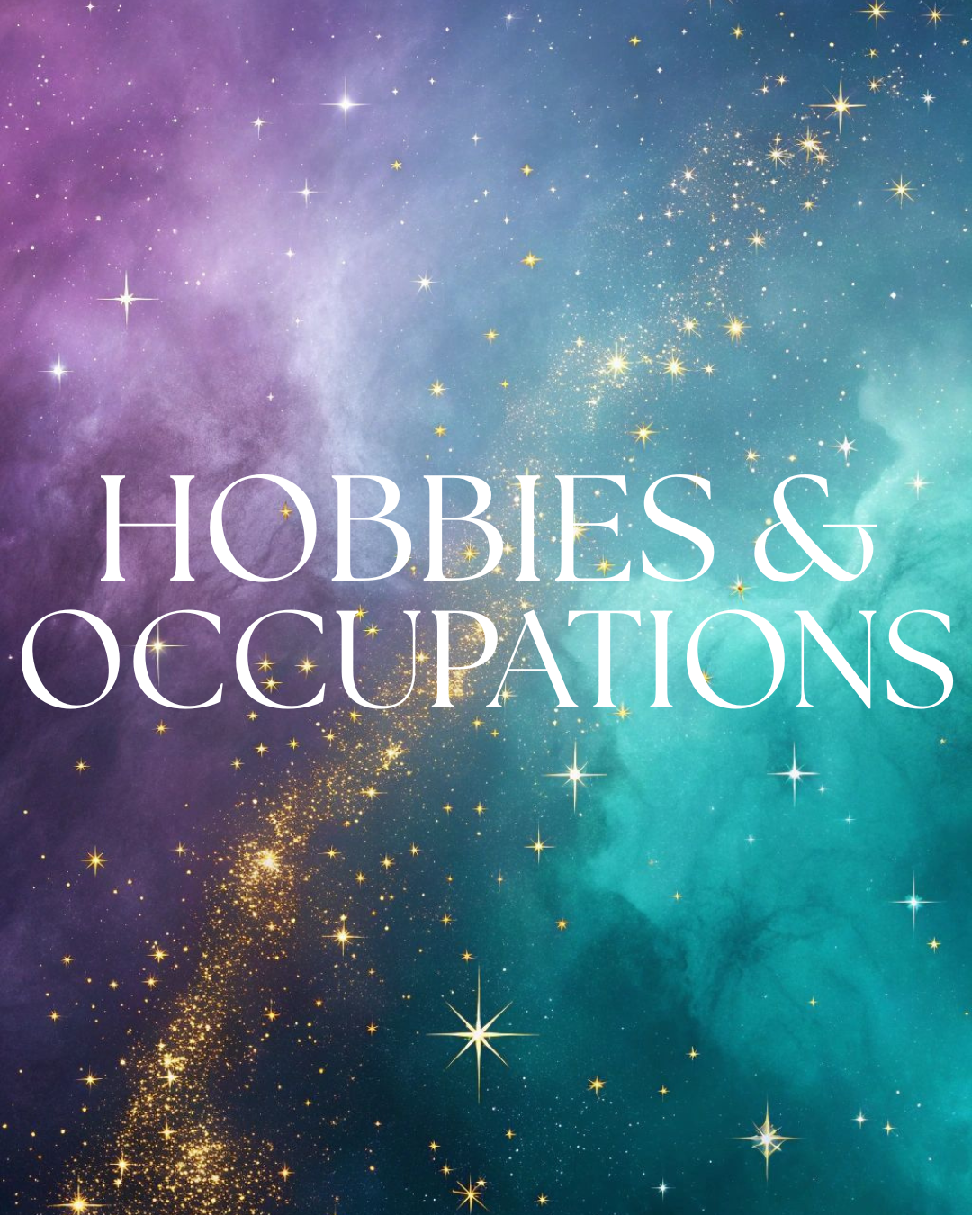 Hobbies & Occupations